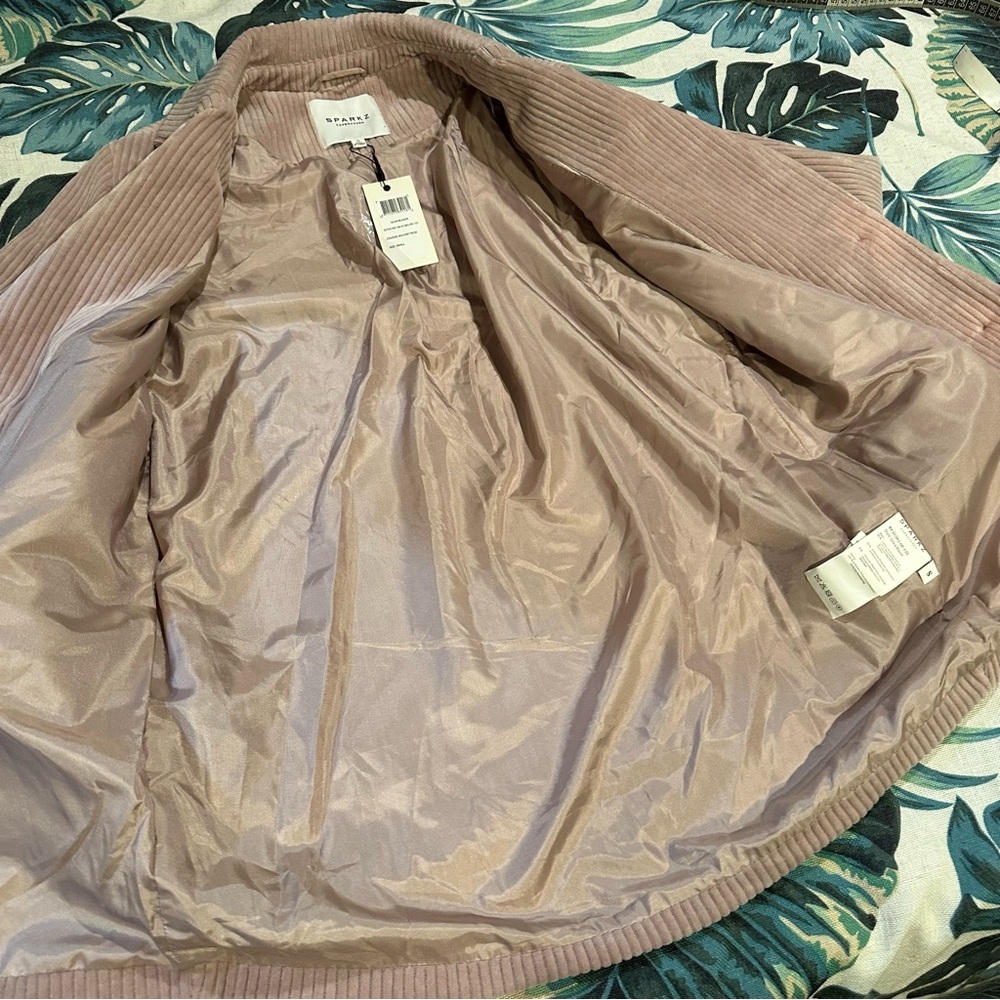 Anthropologie Sparkz Copenhagen Grey Rose Silva Blazer IRREGULAR See Description - Picture 9 of 12